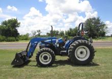 Трактори 4WD (задвиждане на четирите колела) New Holland TN 65 D (753)