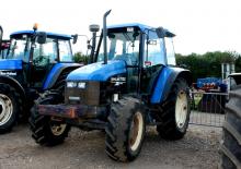 Трактори 4WD (задвиждане на четирите колела) Ford-NH TS 100 DC TA