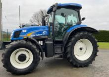 Трактори 4WD (задвиждане на четирите колела) New Holland TS 125 A (643)