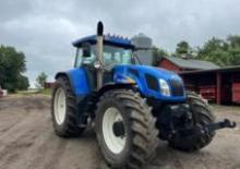 Трактори 4WD (задвиждане на четирите колела) New Holland TVT 190 (460)