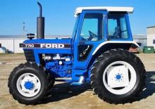 Трактори със задно задвижване Ford-NH 7710
