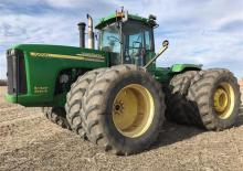 Трактори със задно задвижване John Deere 9520