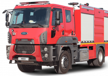 Твърдо шаси Ford 1833 crew cab