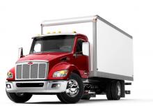 Твърдо шаси Peterbilt 536 PX-9