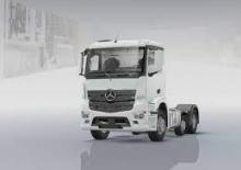 Твърдо шаси Mercedes-Benz Actros 2527 L 6x2