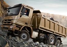 Твърдо шаси Mercedes-Benz Actros 4061 S