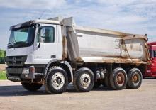 Твърдо шаси Mercedes-Benz Actros 4844 K 8x4