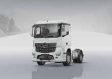 Твърдо шаси Mercedes-Benz Arocs 2027 K 4x2