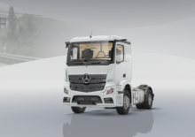 Твърдо шаси Mercedes-Benz Arocs 2045 K 4x2