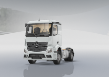 Твърдо шаси Mercedes-Benz Arocs 2053 K 4x2