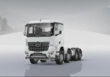 Твърдо шаси Mercedes-Benz Arocs 4142 8X6