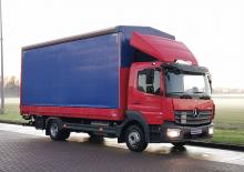 Твърдо шаси Mercedes-Benz Atego 821