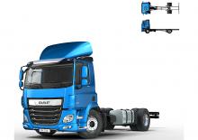 Твърдо шаси DAF CF 230 FA