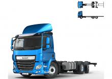 Твърдо шаси DAF CF 300 FAN