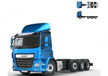 Твърдо шаси DAF CF 370 FAK