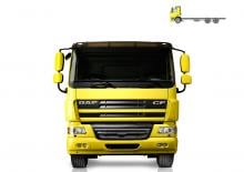 Твърдо шаси DAF CF 75.360 FAT