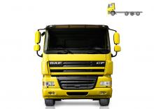 Твърдо шаси DAF CF 85.410 FAK