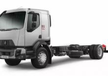 Твърдо шаси Renault D WIDE P6X2 BOM 320 CNG