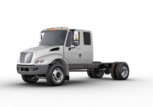 Твърдо шаси International Durastar 4300 107 SBA Extended Cab Cummins B6.7