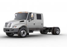 Твърдо шаси International Durastar 4400 107 SBA Crew Cab Cummins B6.7