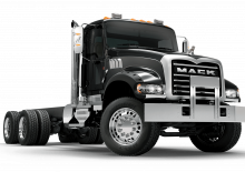 Твърдо шаси Mack Granite 42FR MHD Cummins L9