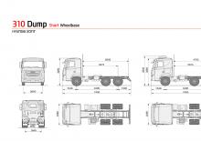 Твърдо шаси Hyundai Commercial Vehicles H380.310 D6AC