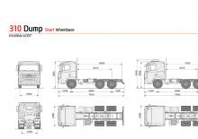 Твърдо шаси Hyundai Commercial Vehicles H380.310 D6HB38