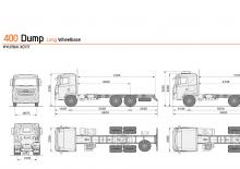 Твърдо шаси Hyundai Commercial Vehicles H380.400 D6AC