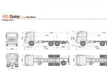 Твърдо шаси Hyundai Commercial Vehicles H380.400 D6HB3H