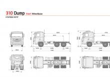Твърдо шаси Hyundai Commercial Vehicles H400.310 D6HB38
