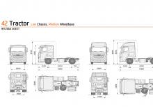Твърдо шаси Hyundai Commercial Vehicles H420.400 D6AC