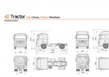 Твърдо шаси Hyundai Commercial Vehicles H420.430 D6HA3H