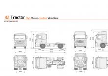 Твърдо шаси Hyundai Commercial Vehicles H420.430 D6HB3H