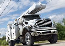 Твърдо шаси International HV513 113 Crew Cab International A26