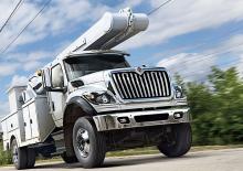 Твърдо шаси International HV513 113 Extended Cab International A26