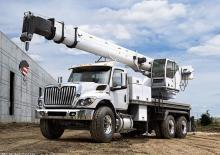Твърдо шаси International HV607 107 Crew Cab Cummins B6.7