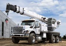 Твърдо шаси International HV607 107 Crew Cab Cummins B6.7