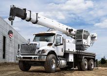 Твърдо шаси International HV607 107 Regular Cab Cummins L9