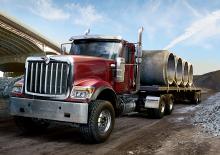 Твърдо шаси International HX520 120 Day Cab Cummins ISX15