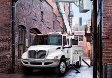 Твърдо шаси International MV60H 107 Crew Cab Cummins L9