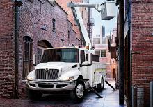 Твърдо шаси International MV60H 107 Day Cab Cummins B6.7