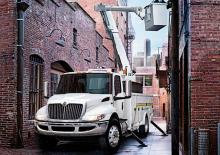 Твърдо шаси International MV60H 107 Day Cab Cummins L9