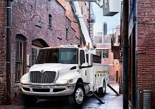 Твърдо шаси International MV60H 107 Extended Cab Cummins L9