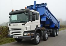 Твърдо шаси Scania P 380 8x4