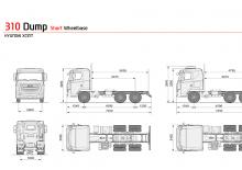 Твърдо шаси Hyundai Commercial Vehicles Q340.310 D6AC