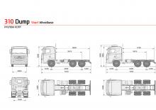 Твърдо шаси Hyundai Commercial Vehicles Q340.310 D6HA38
