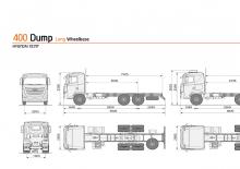 Твърдо шаси Hyundai Commercial Vehicles Q340.400 D6CA41