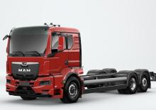 Твърдо шаси MAN TGS 26.470 6x2/4