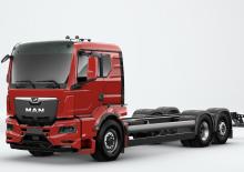 Твърдо шаси MAN TGS 26.470 6x4