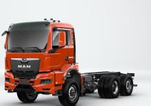 Твърдо шаси MAN TGS 28.470 6x2-2